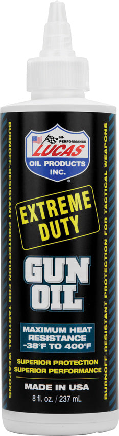 Lucas Oil Extreme Duty Gun Oil 8oz