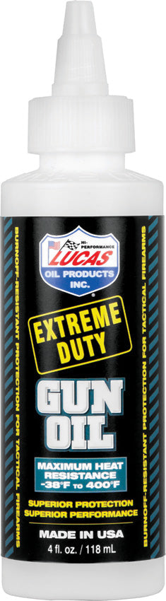 Lucas Oil Extreme Duty Gun Oil 4oz
