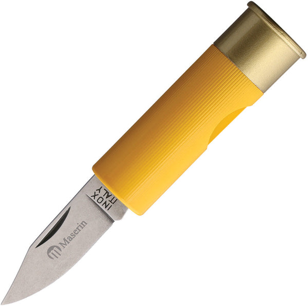 Maserin Shotgun Shell Knife Yellow
