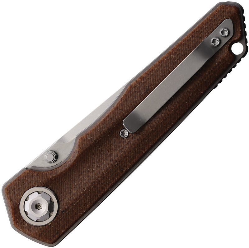 Maxace Samurai 2.0 Linerlock Brn Mic