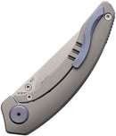 Maxace Yu Framelock Gray Ti M390