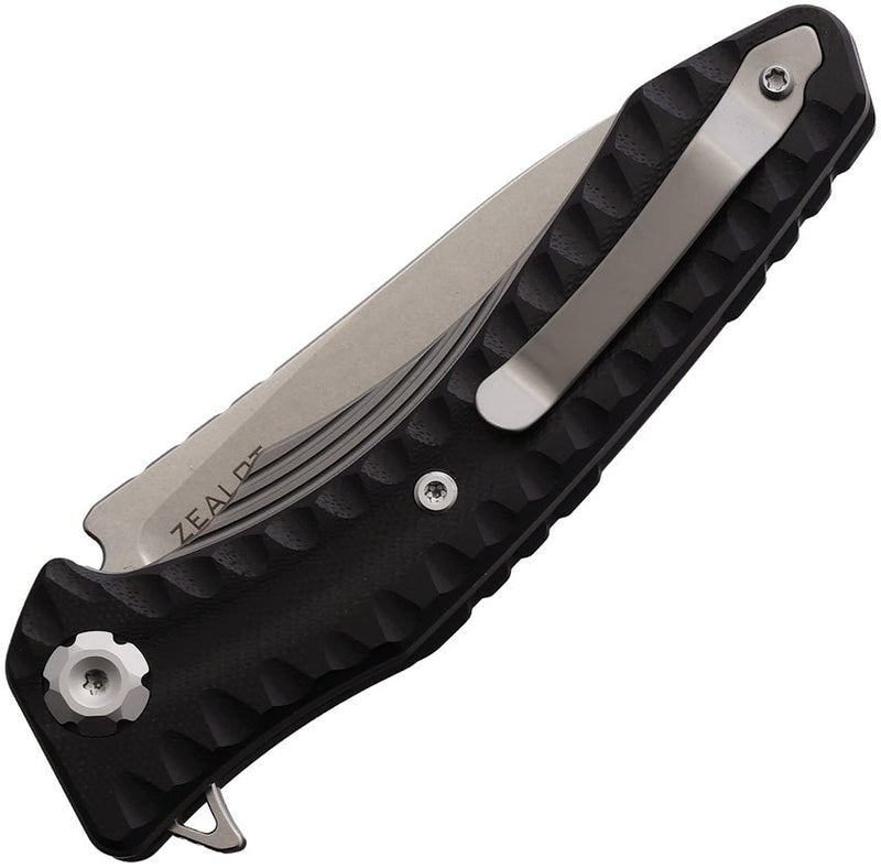 Maxace Zealot 2.0 Linerlock BlackG10