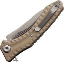 Maxace Zealot 2.0 Linerlock Brown G10