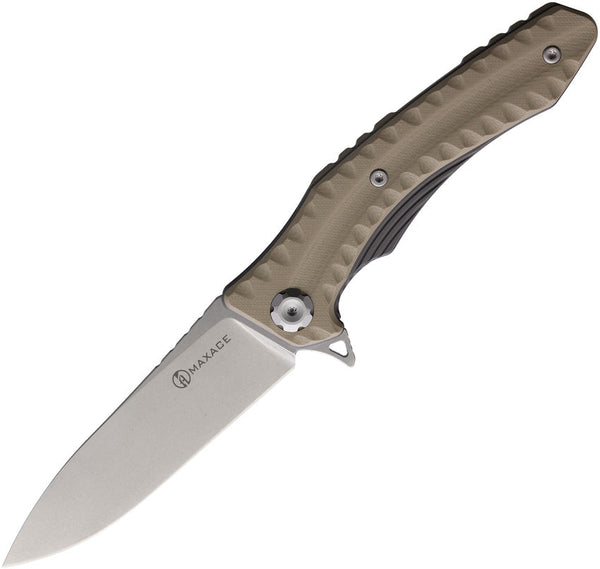 Maxace Zealot 2.0 Linerlock Brown G10
