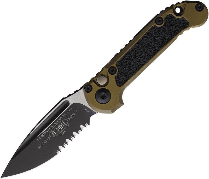 Microtech Auto LUDT Button Lock GenIII
