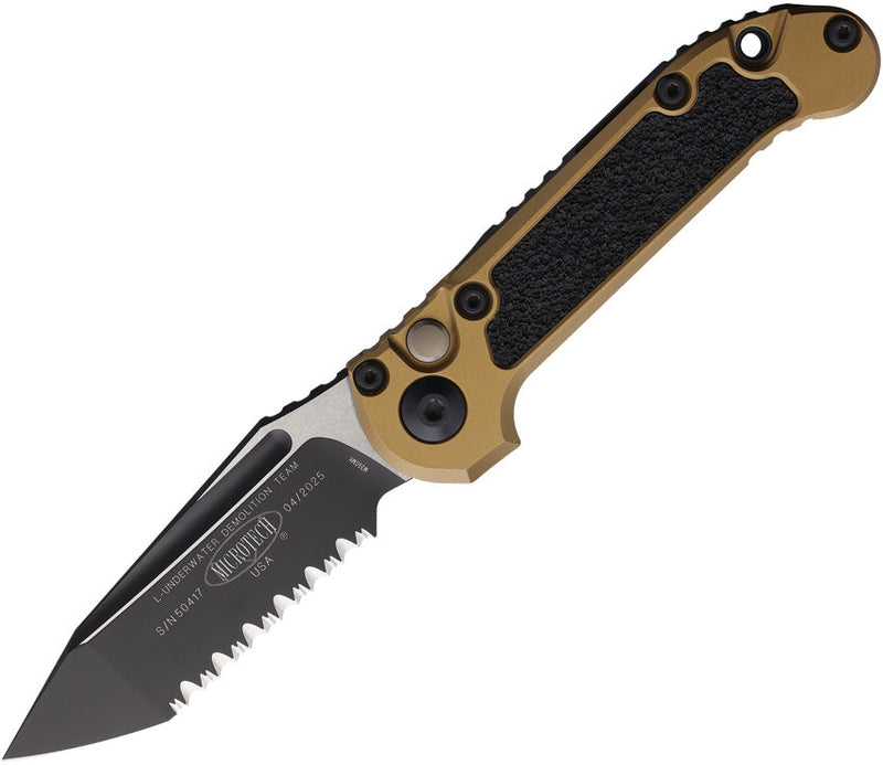 Microtech Auto LUDT Button Lock GenIII