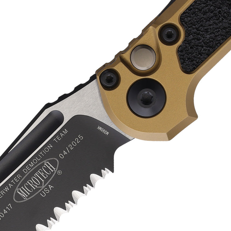 Microtech Auto LUDT Button Lock GenIII