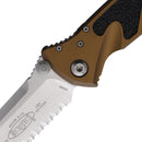 Microtech Socom Elite S\E Linerlock Tan