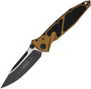 Microtech Socom Elite S\E Linerlock Tan