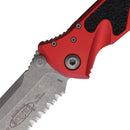 Microtech Socom Elite T\E Linerlock Red