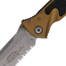Microtech Socom Elite T\E Linerlock Tan