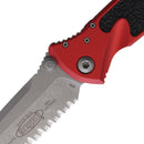 Microtech Socom Elite T\E Linerlock Red