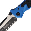 Microtech Socom Elite T\E Linerlock Blue