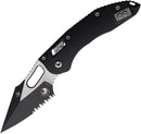 Microtech Stitch S/E Ram Lok Blk PS