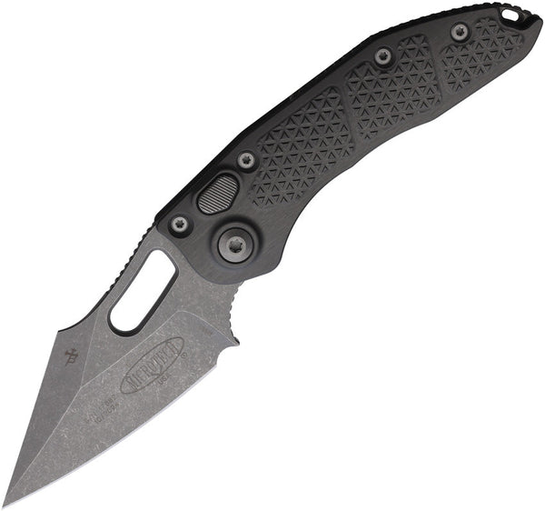 Microtech Auto Stitch S/E Button Lock AP