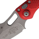 Microtech Auto Stitch S/E Button Lock AP