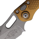 Microtech Auto Stitch S/E Button Lock Tn