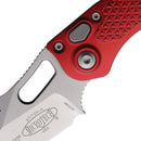 Microtech Auto Stitch S/E Button Lock Rd