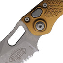 Microtech Auto Stitch S/E Button Lock Tn