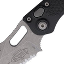 Microtech Auto Stitch S/E Button Lock AP