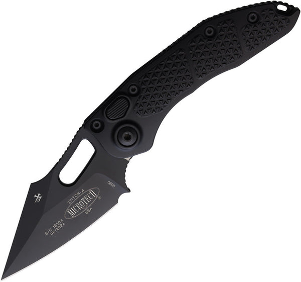 Microtech Auto Stitch S/E Button Lock SW