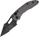 Microtech Auto Stitch S/E Button Lock PS