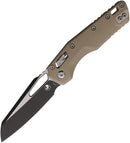 Microtech MSI Black S/E Fluted Tan G10