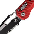 Microtech MSI Ram-Lok Red Fluted