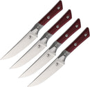 Microtech Steak Knife Set Merlot