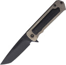Medford TFF-4 Framelock Tanto Black