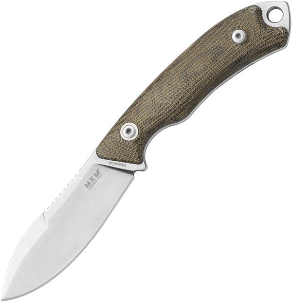 MKM-Maniago Knife Makers Pocket Tango 1 Fixed Blade Grn