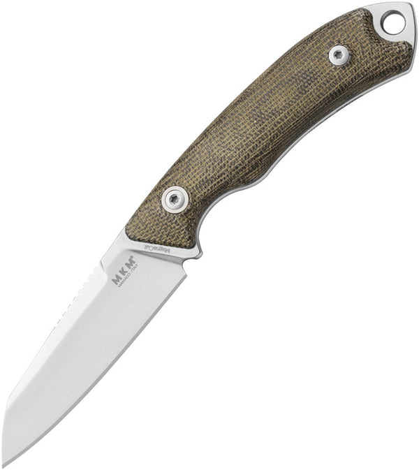 MKM-Maniago Knife Makers Pocket Tango 2 Fixed Blade Grn