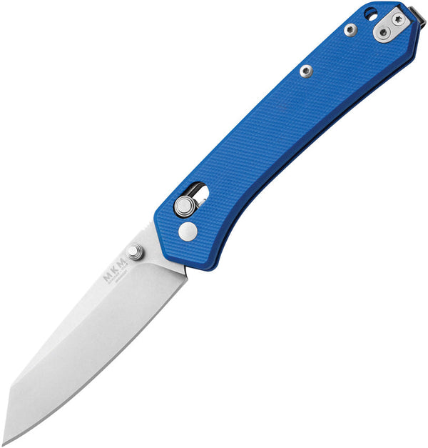 MKM-Maniago Knife Makers Yipper Crossbar Lock Blue G10