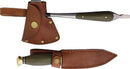 Marbles Hunter Combo Green Micarta