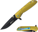Mtech Linerlock A/O Gold