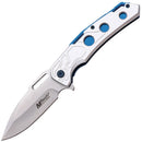 Mtech Linerlock A/O Silver/Blue