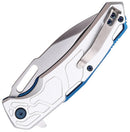 Mtech Linerlock A/O Silver/Blue