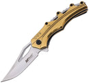 Mtech Linerlock A/O Gold
