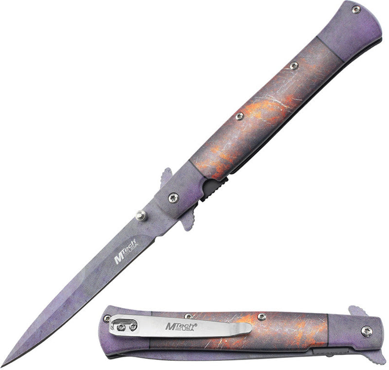 Mtech Linerlock A/O Brn/Purple