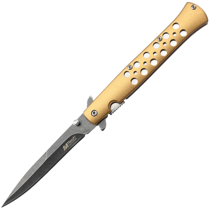 Mtech Linerlock A/O Gold