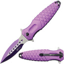 Mtech Linerlock A/O Purple
