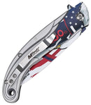 Mtech Eagle Linerlock A/O Silver