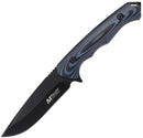 Mtech Fixed Blade Blue Micarta
