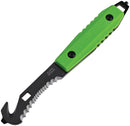 Mtech Fixed Blade Guthook Green