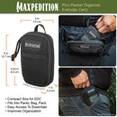Maxpedition Pico Pocket Organizer Black