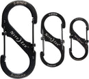 Nite Ize S-Biner Three Pack Black