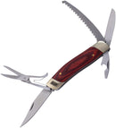 No Box Tools Multi-Tool Knife Red