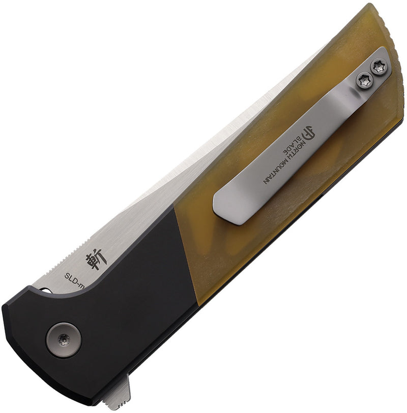 North Mountain Blade Chop 2 Button Lock Ultem/CPR