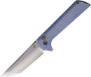 North Mountain Blade Chop 2 Button Lock Micarta Blu