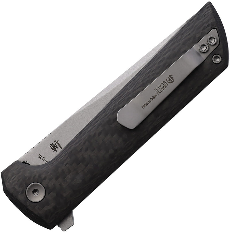 North Mountain Blade Chop 2 Button Lock CF